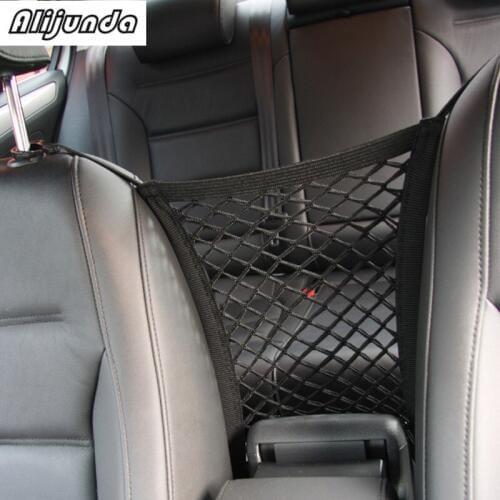 Durable elastic car seat storage bag mesh bag for Toyota Camry Corolla RAV4 Yaris Highlander/Land Cruiser/PRADO Vios Vitz/Reiz