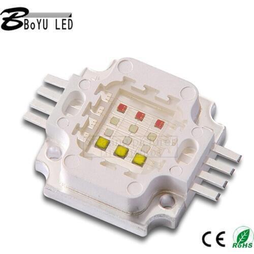 High-power RGBW stage light lamp beads 12WRGBW full-color LED lamp beads high-power integrated led