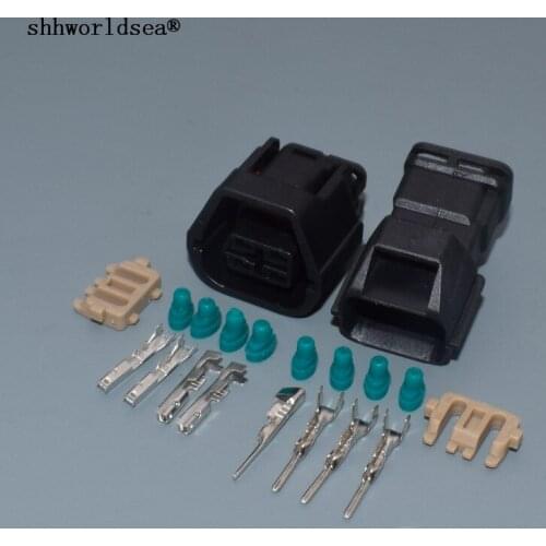 Shhworldsea 4pin 1.2mm auto plug connector electric wiring harness cable connector 7182-8740-30 MG61236-5 MG641238-5