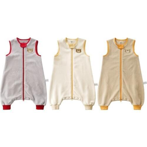 Lambswool Cotton Muslin Sleeping Bag for Kids Baby Sleep Sack Sleepsacks Baby Kids Split Legs Sleeping Bag Sleepwear Clothing