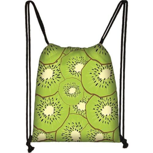 New Cartoon Printed Boys Girls Drawstring Bags For Teenager Kids Beach Shopping School Traveling Shoulder Bags Mochila