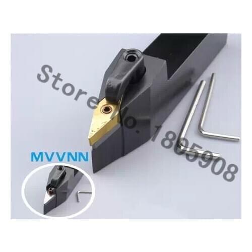 MVVNN2525M16 M-Type CNC Turning Lathe Machine Tools Lathe Cutting Tools External Turning Tool Holder 25*25*150mm