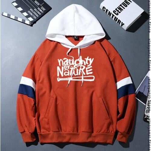Naughty By Nature Old School Hip Hop Rap Skateboardinger Music Band 90s boy girl hoodies Cotton sweatshirts sports pullovers