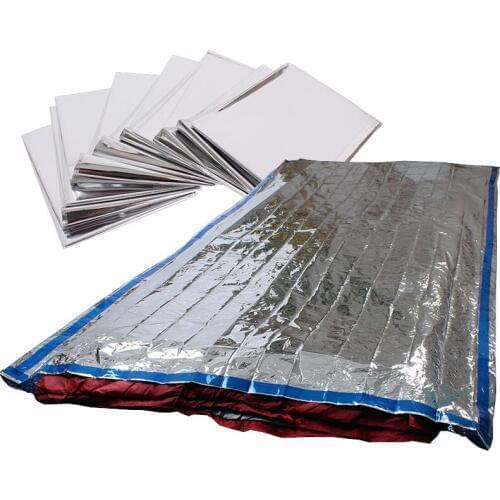 Ultralight portable emergency blanket New Emergency Reusable Waterproof Rescue Space Thermal