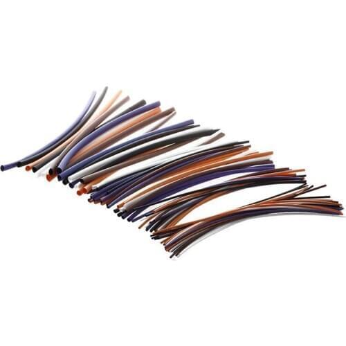 WSFS Hot 100 Pcs shrink thermosetting shrinkable tube 2: 1 Ratio