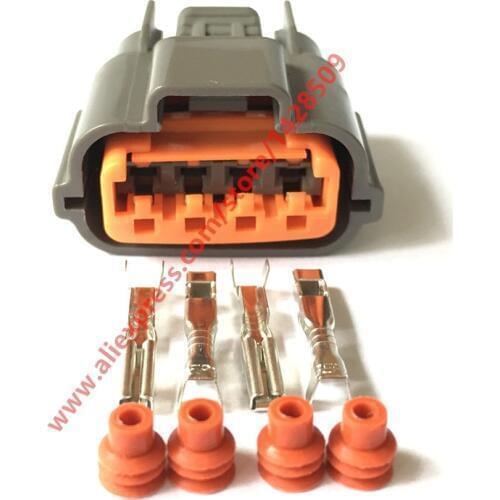 5 Sets 4 Pin Sumitomo RB & SR Cam Angle Sensor CAS Auto Connector 6098-0144 For Nissan Sr20det CAS