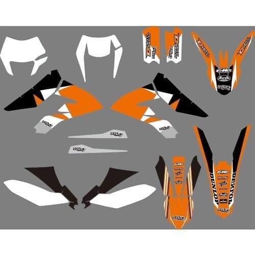 1016 Motorcycle Decal Sticker Kits for KTM Freeride 250F 350F 2012 2013 2014 2015 2016 2017 2018 2019 2020