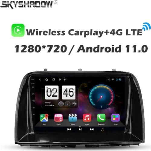 360 Panoramic Camera Carplay 6G+128G Android 10.0 Car DVD Player GPS WIFI Bluetooth RDS Radio For Mazda CX5 CX-5 CX 5 2012 -2015