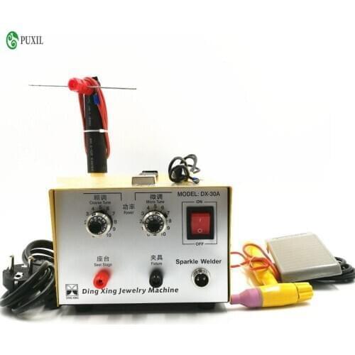 30A Jewelry Welding Machine Spot Welding Hand-Held Pulse Spot Welder Gold And Silver Jewelry Processing Weldering Machine