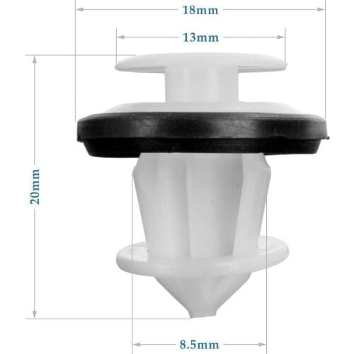 Auto Parts Are Suitable for LaVida Door Panel Buckle Threshold Plastic Clip Nylon Interior Rivet Decorative Fastener(50pcs)4234