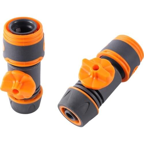 1/2"Pipe Quick Connector Valve Water Pipe Connection Water Control Switch Garden Irrigation Car Washing Water Supply Quick Joint