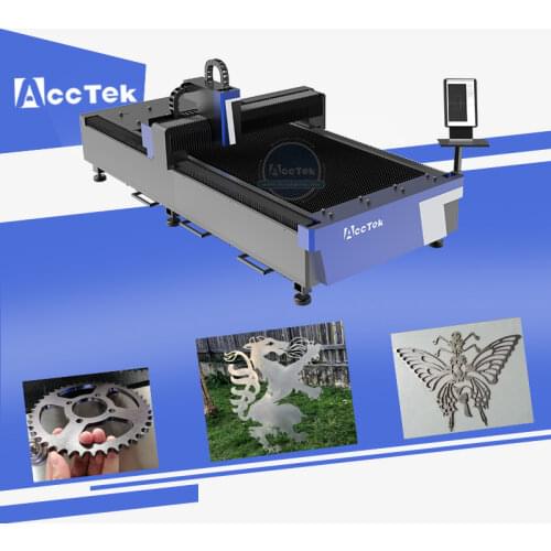 Cypcut software bearing cnc fiber laser cutting machine 500w CE standard high speed metal cutter factory supply