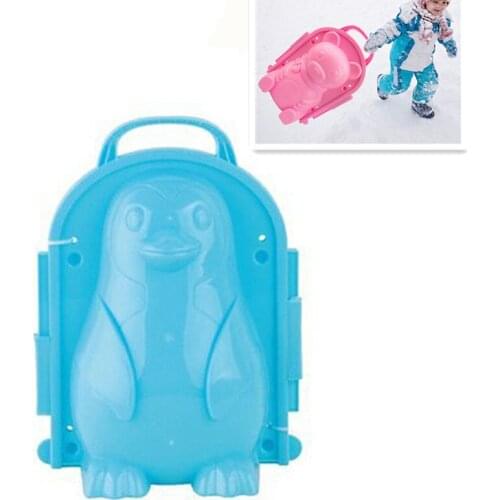 Kids Outdoor Snow Ball Mold Toys for Children Winter Plastic Snowman Snowball Maker Clip Mold Tool Sport Fight Play Toy
