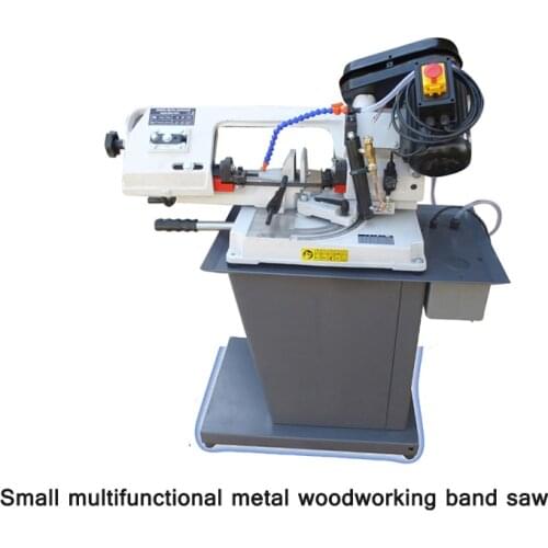 G5013W Dual-Purpose Small Sawing Machine 750W/380V Metal Sawing Machine Woodworking Band Saw Machine Metal Cutting Machine
