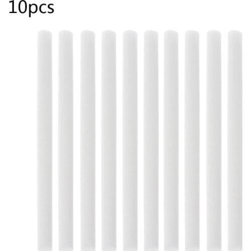 Free_on 10Pcs Humidifiers Filters Cotton Swab Replacement for Humidifier Accessories Aroma Diffuser Cotton Sticks 7mmx115mm