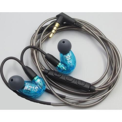 DIY MMCX SE215 Headset Hifi Stereo In Ear Earphones Bass Headphone MMCX for Shure for IPhone Xiaomi Samsung