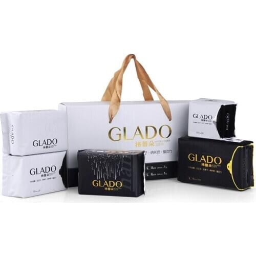 Negative ion sanitary napkin for daily and night use cushion combination for menstrual suit of cotton soft napkin