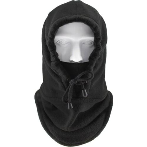 Hot Selling Winter Warm Hats For Men Women Polar Fleece Thick Outdoor Hats and Caps Adult Unisex Windproof Riding Hoodie Hat Cap