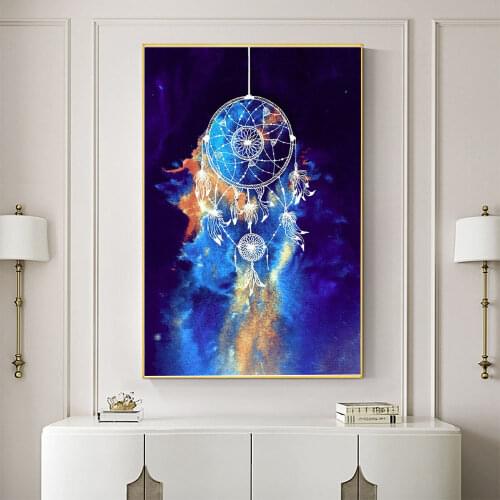 Dream Catcher Religion DIY Cross Stitch Embroidery 11CT Kits Craft Needlework Set Cotton Thread Printed Canvas Home Design