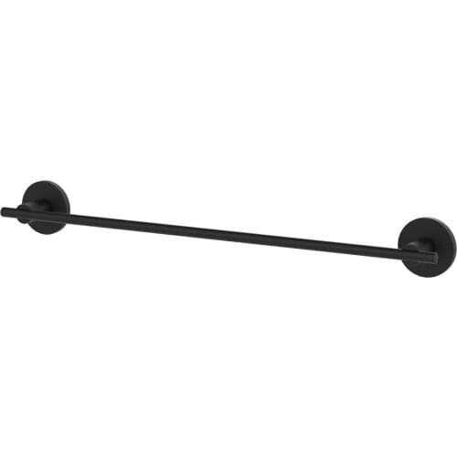 Mira Matte Black Stainless Long Towel Holder