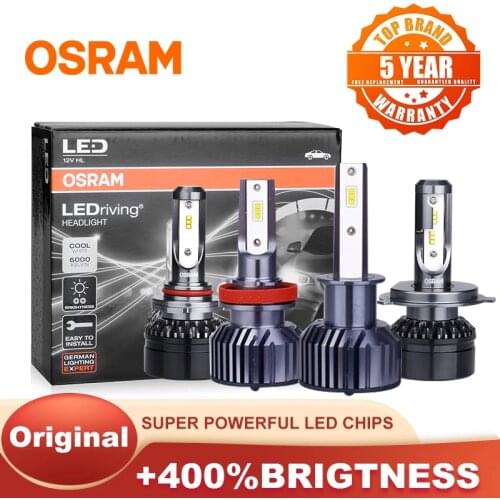 OSRAM Mini H1 LED H7 LEDriving H4 High Low Beam Type lampada H16 H11 H8 9005 9006 HB3 HB4 9012 HIR2 Car Headlight Bulb 12V XQ
