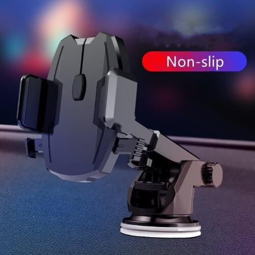 Multi-function Car Mobile Phone Holder Dashboard Suction Cup Navigation Support Rack Universal Car Accessories Interior