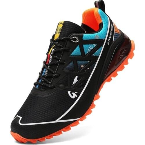 Sneakers Brand Outdoor Trail Hiking Men Anti-slip Trekking Shoes Plus Size Cushioning Jogging Shoes Athlete Training Shoes Male