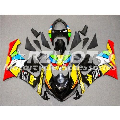 New ABS Motorcycle Fairing kit Fit For Kawasaki Ninja ZX6R 636 ZX-6R 2005 2006 05 06 Bodywork Set Custom Rainbow
