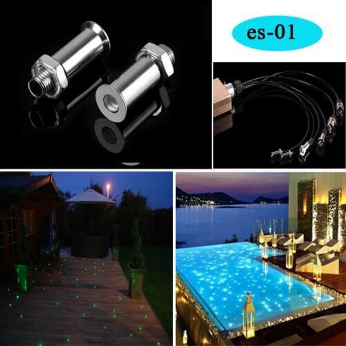 Sauna fiber optic light underwater swimming pool lights for decoration Elena Dyachkova