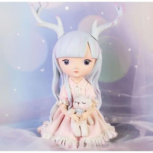 Antlers Girl Blind Box Girl Birthday Gift Figure Toys Doll Collectible Blind Box for Home Decoration