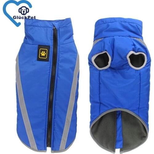 Warm Dog Clothes For Medium And Large Dog Windproof Winter Pet Dog Coat Jacket Dog Coat for Winter Windproof Waterproof Jacket