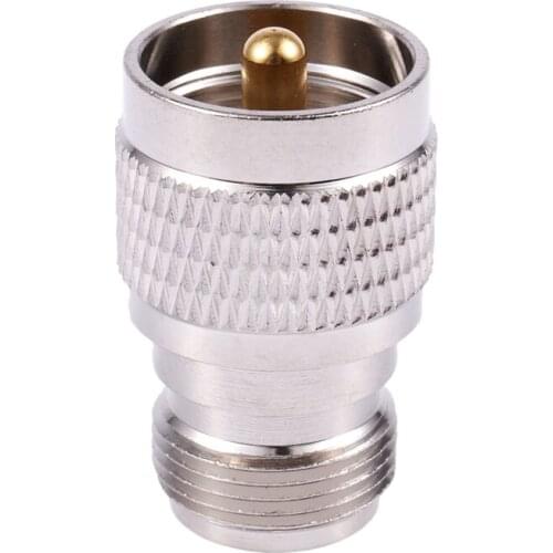 UHF Male PL259 to N Female M/F Straight Coax RF Adapter