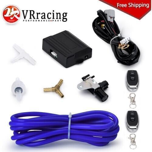 VR - Wireless Remote Vacuum Exhaust Cutout Valve Controller Set with 2 Remotes For BMW E36 E46 Honda Acura Universal
