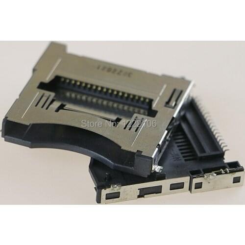10PCS Original used game Card Slot Card Socket replacement for 3DS XL LL Game Console Repair Part