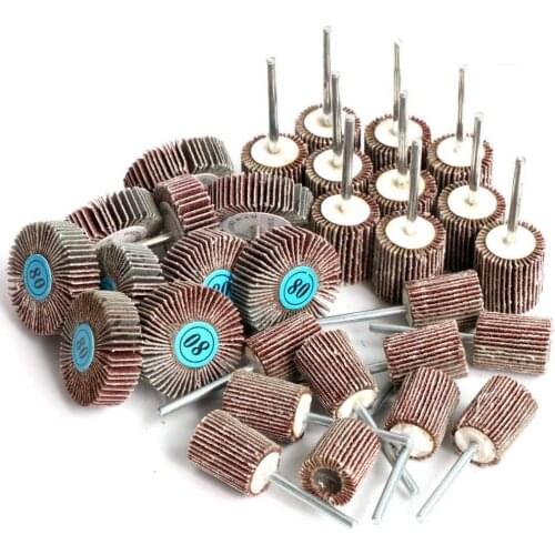 16-30mmDremel Accessories Sandpaper Sanding Flap Polishing Wheels Sanding Disc Set Shutter Polishing Wheel For Rotary Power Tool