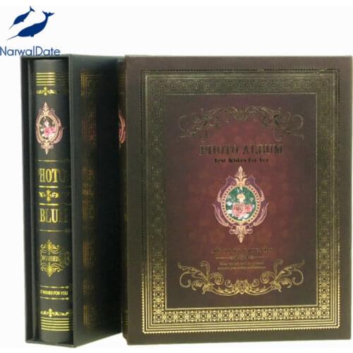 6 Inch 200 Sheets Interstitial Family Photo Album Screw Binding Wedding baby Photo Album photocard book albun de fotos grande