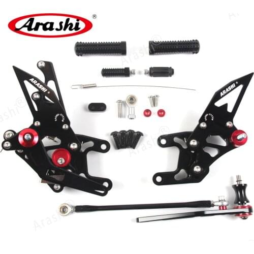 Arashi CBR1000RR / SP Non-ABS 2012 - 2021 CNC Rider Adjustable Footrest Foot Pegs Rear Foot For HONDA CBR1000 CBR 1000 RR 2019