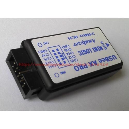 USBEE AX PRO Logic analyzer, 24M sampling. Mini version