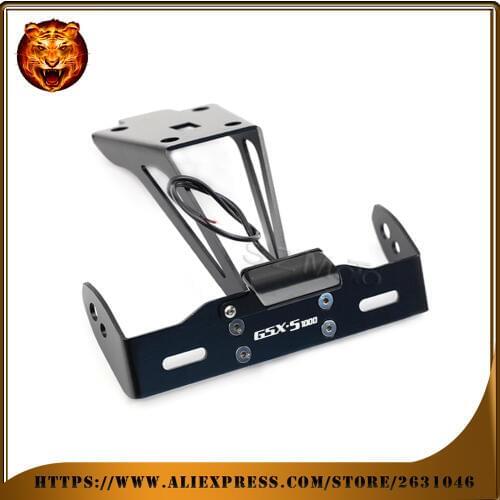 Motorcycle Fender Registration License Plate mount TailLight LED Holder Bracket For SUZUKI GSXS1000 GSXS GSX-S1000 1000F LOGO 18
