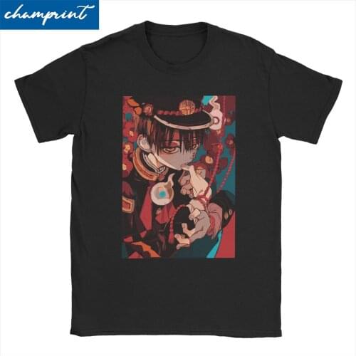 Men Womens T-Shirts Toilet Bound Hanako Kun Funny 100% Cotton Tees Short Sleeve T Shirt Round Neck Clothing Printed