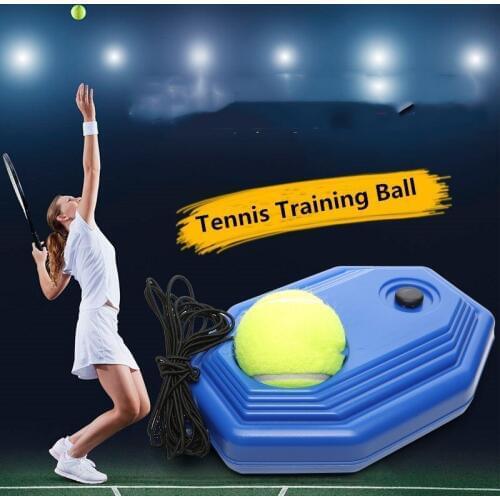 Tennis Training Ball With String Rope For Tennis Trainer Robot Tennis Training Tool Sport Exercise Rebound Ball Gift Youth