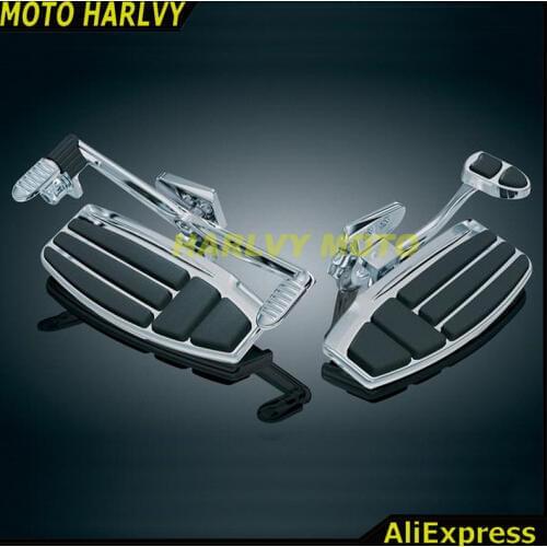 Foot Board Floorboard Kit For Honda Goldwing GL1800 & F6B 01-16 Valkyrie 2014-2015 Rider Footrest Pegs