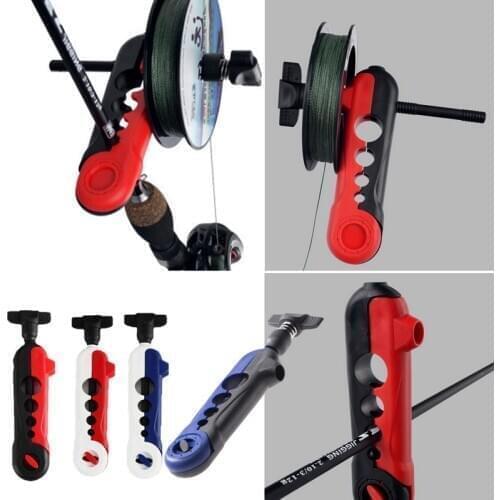New Portable Fishing Line Winder Reel Spool Spooler Machine Spinning & Baitcasting Reel Spool Spooling Station System Fishing