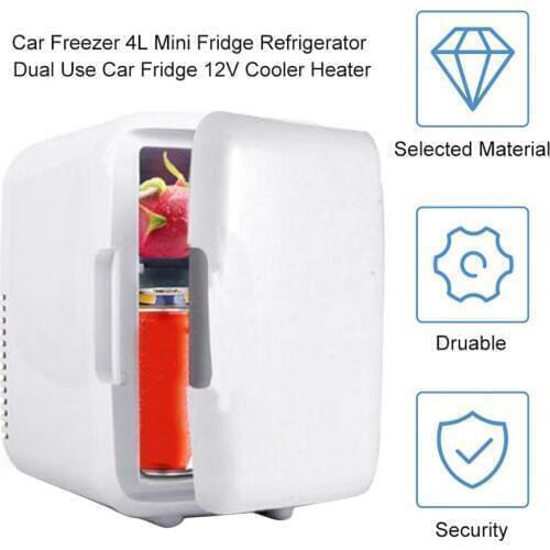 2019 Hot Portable Car Freezer 4L Mini Fridge Refrigerator Car Fridge 12V Cooler Heater Universal Vehicle Parts