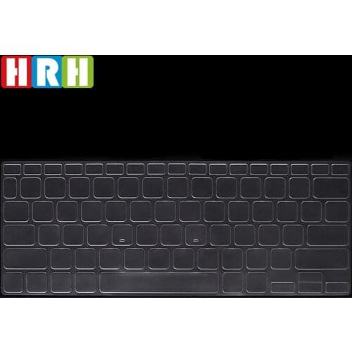 HRH Transparent Clear Silicone Keyboard Covers Keypad Skin Protector Protective Film For Asus ADOU14U A DOU 14 inch