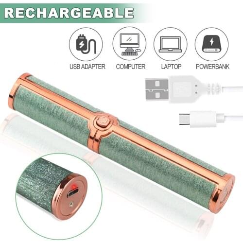 2 in 1 Rechargeable Eyebrow Trimmer Mini USB Women Epilator Facial Hair Remover Pen Lady Shaver Womens Shaver Electric Razor