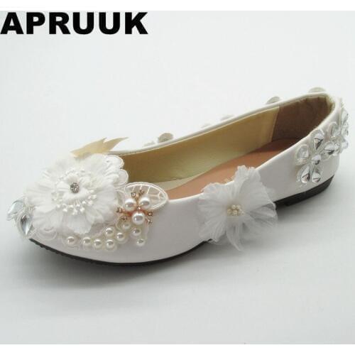 Wedding shoes bride low high flat heel custom handmade wedding shoes bridal woman ladies flats dress shoes
