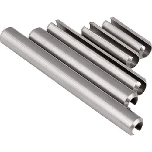 10/50Pcs Fasteners Snap Split Spring Dowel Tension Roll Pin Assortment M1.5 M2 M2.5 M3