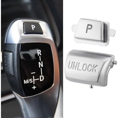 Car Styling Interior Electronic Gear Shift P UNLOCK Button Cover Trim Fit For BMW 1 2 3 4 5 6 Series F30 F10 F11 F01 X1 X2 X3 X4