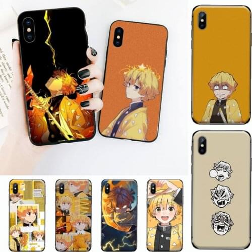 Demon slayer The Blade of Ghost Destruction Phone Case for iPhone 11 12 mini pro XS MAX 8 7 6 6S Plus X 5S SE 2020 XR